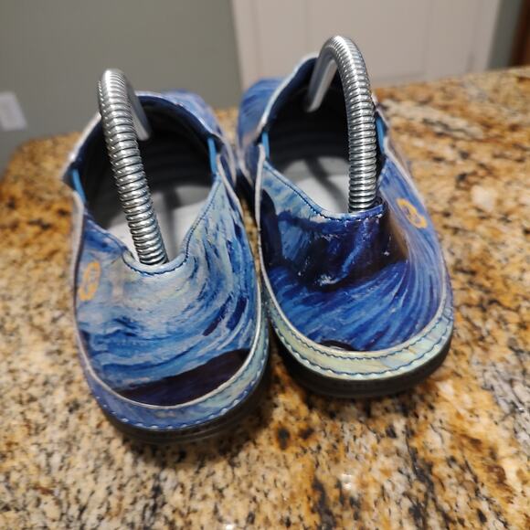 Timberland Van Gogh Starry Night Blue Slip-On Shoes Size 8.5M Style 92625 - Picture 10 of 12